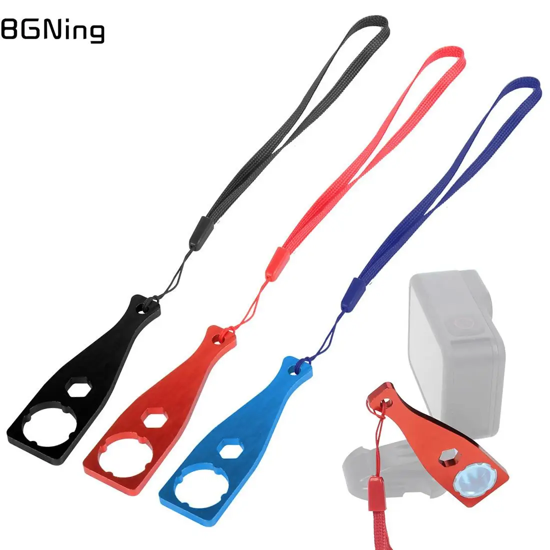 Adattatore Per Treppiede BGNing Con Vite A Maniglia - Per Gopro 8, 9 E Fotocamere