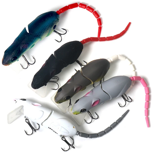 Artificial Mouse Lure Swimbait Rat Fishing Bait Fishing Lures 15.5g Pike  Bass With Hook Minnow Crankbaits Fishing Tackle - AliExpress