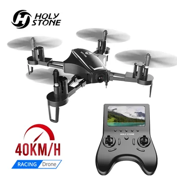 

Holy Stone HS230S RC Drone Racing 5.8G FPV Wifi Drones Selfie Follow Me 120 Angle 720P HD Camera 40Km/h LCD Quadcopter