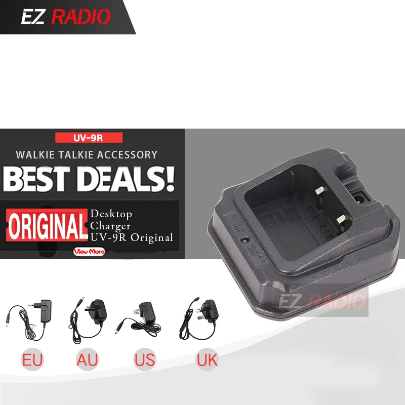 UV-9R зарядное устройство CHR-9700 для BAOFENG UV-XR A-58 Plus GT-3WP UV-5S BF-A58 BF-9700 R760 | Мобильные