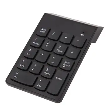 

Ultra Slim 18 Keys Bluetooth Numeric Keypad Number Pad Mini Digtal Keyboard Need Activate and Wake up Bluetooth Devices