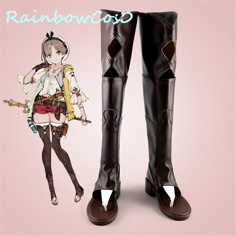 

Atelier Ryza: Ever Darkness & the Secret Hideout Cosplay Shoes Boots Game Anime HalloweenRainbowCos0