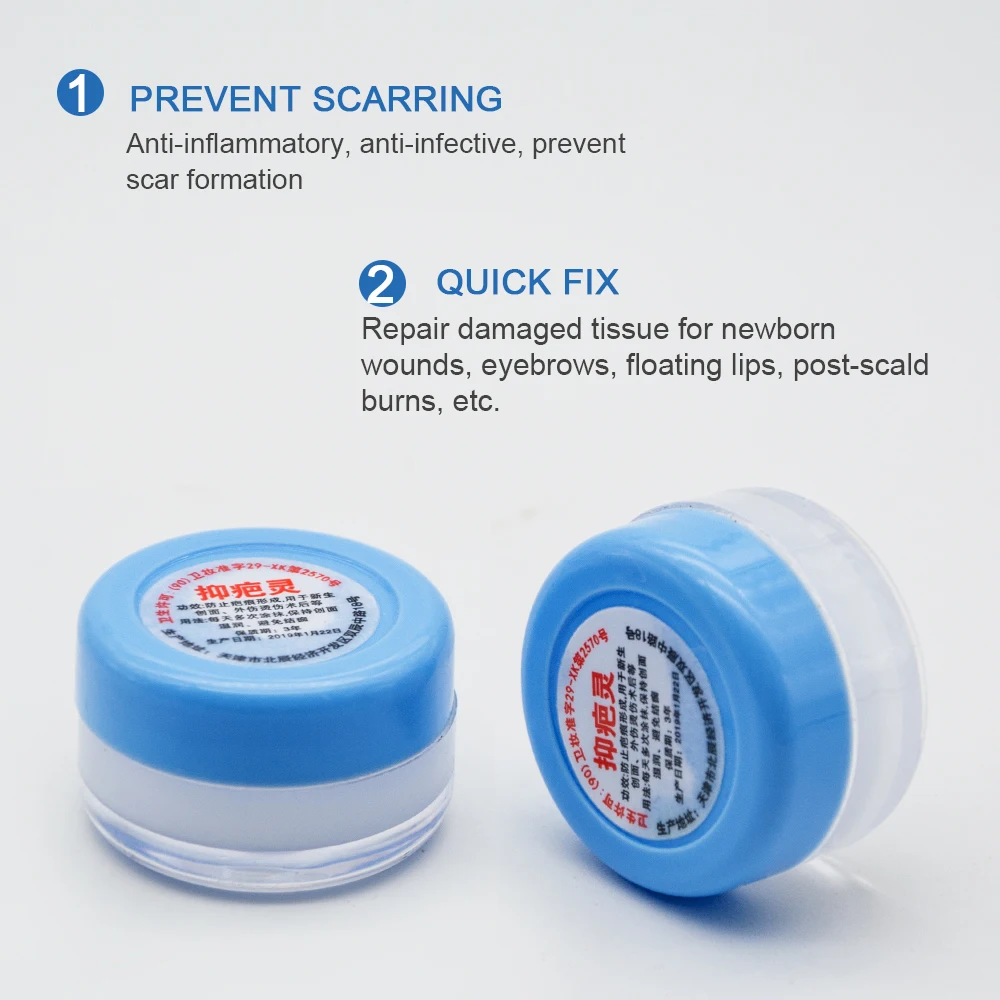 1Pcs Repair Scar Ointment Removal Acne Scars Stretch Marks CreamSurgical Scar Burn for Body Medical Cream 10g P0031