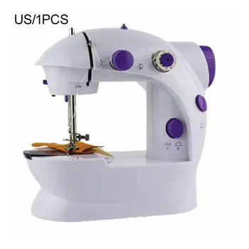 

Electric Portable Household Electric Mini Sewing Machine Speed Adjustment With Light Handheld Sewing Machine