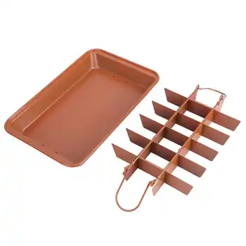 

Pastry forms Non-Stick Brownie Pan Baking Tray Chocolate Cake Mold with Dividers Kitchen Utensil cake decorating tools