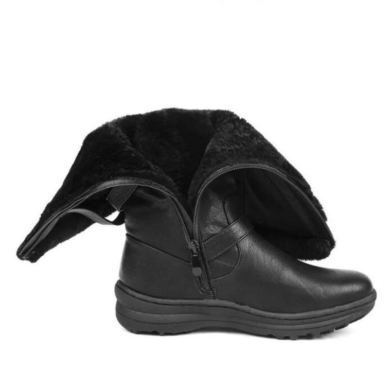 BBZAI/Новая модель; Femmes Bottes; обувь высшего качества; женские модные теплые ботинки; туфли-лодочки; женские ботинки с круглым носком; размеры США 3-16; 17