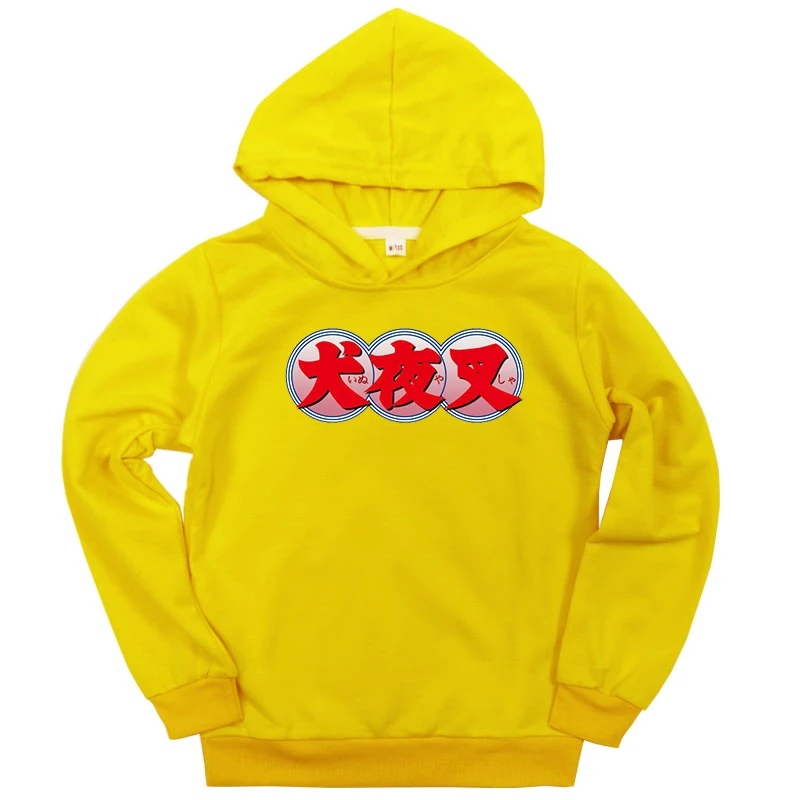 Hoodies 12 Детские толстовки с капюшоном; толстовки для мальчиков и девочек с принтом аниме «Инуяша»; толстовка с капюшоном для маленьких девочек; сезон весна-осень; детская одежда; пуловер - Цвет: Hoodies 12