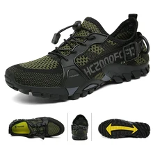

Slip On Upstream Shoes Men Quick Dry Aqua Shoes Breathable Hiking Wading Sneakers Beach Surfing Swimming Water Barefoot Shoes