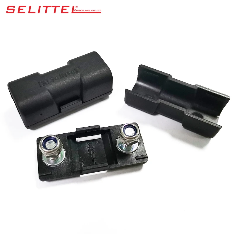 SELITTEL CE Approved ANS-H3 in-line auto bolt-down Fuse holder with ANS--S-B Fuse