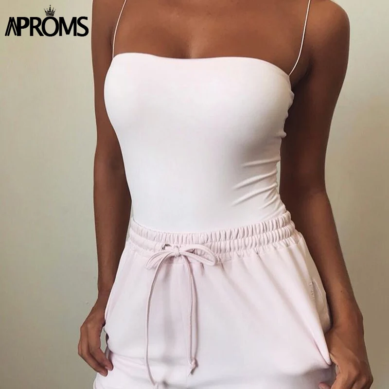 Aproms сексуальный эластичный мягкий боди с открытой спиной элегантный тонкий