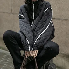 

Donsignet Fashion New Casual Long Sleeve Short Winter Jacket Women Warm Coat Loose Coat for Women