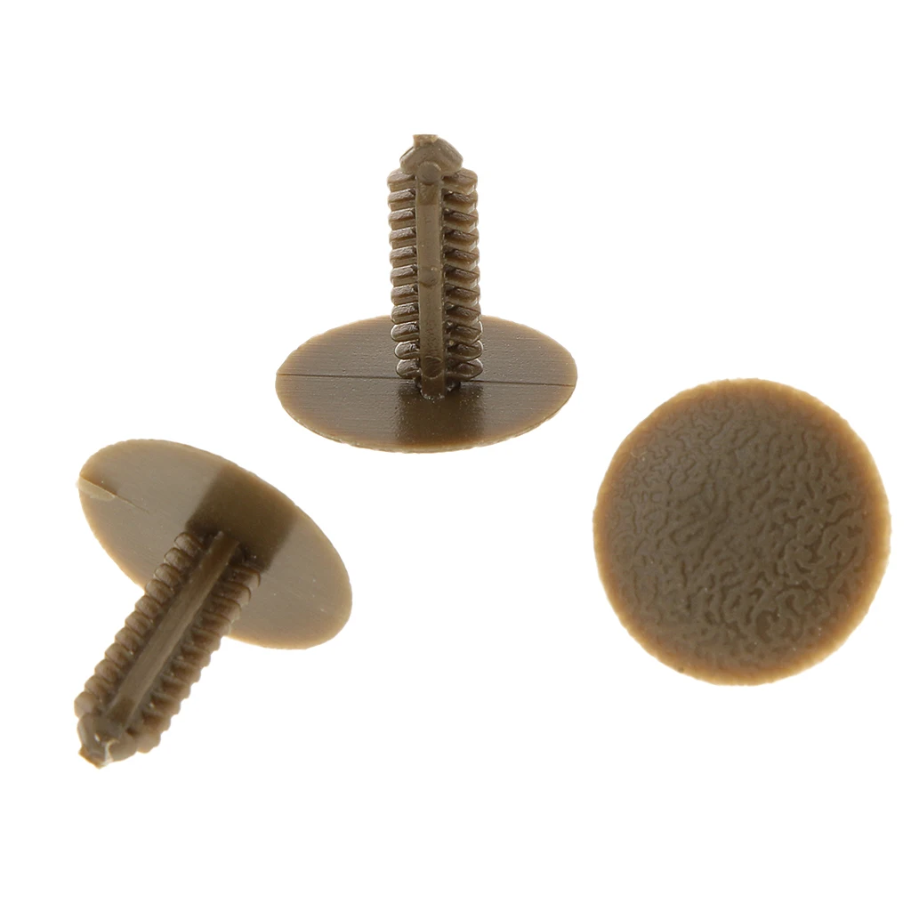 20pcs Car Nylon Headliner Rivet Retainer Clip Fastener For Toyota Yaris 2009