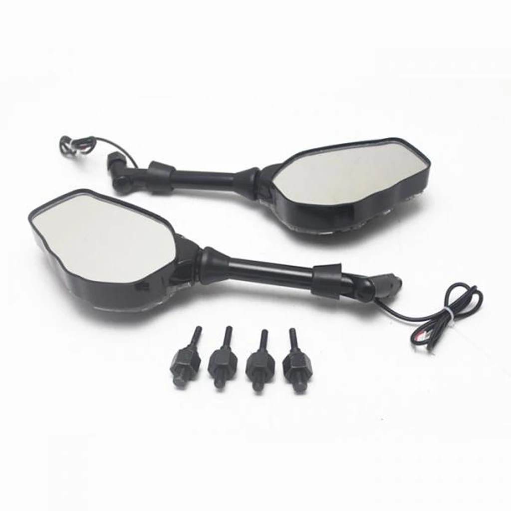 1 пара мотоцикл боковое зеркало заднего вида-Скелет Череп уличные зеркала для мотоциклов, дымчатый стеклянный объектив