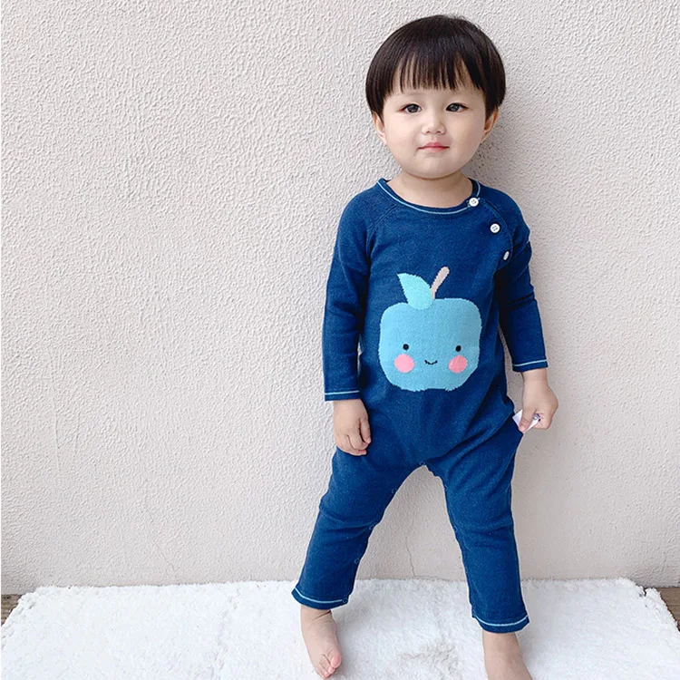Baby Boys Romper Cotton Newborn Long Sleeve Rompers Baby Girl One-piece Anti-kick Jumpsuits Soft Clothes Outfits Infant Clothing