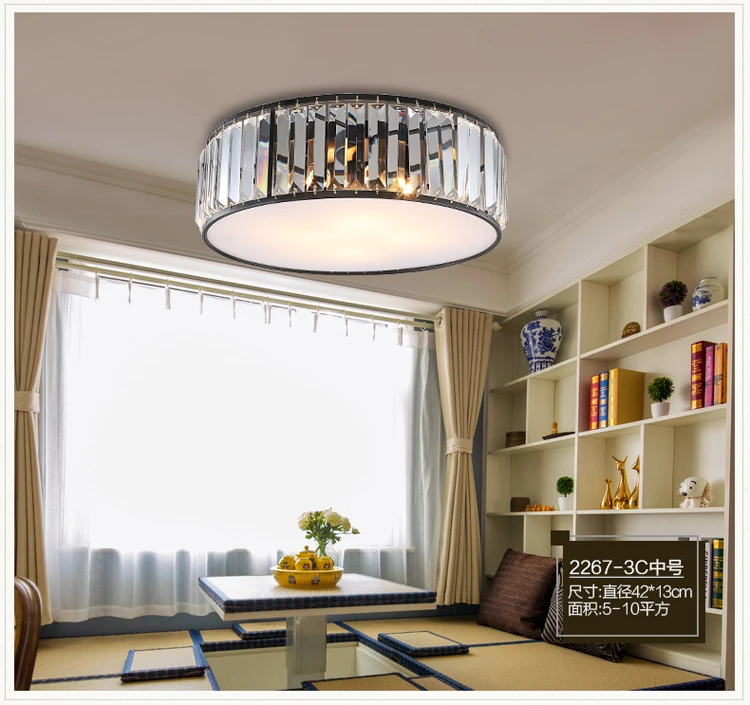 LED crystal ceiling lighting ceiling lamps for the living room chandeliers Ceiling for the hall modern ceiling lamp