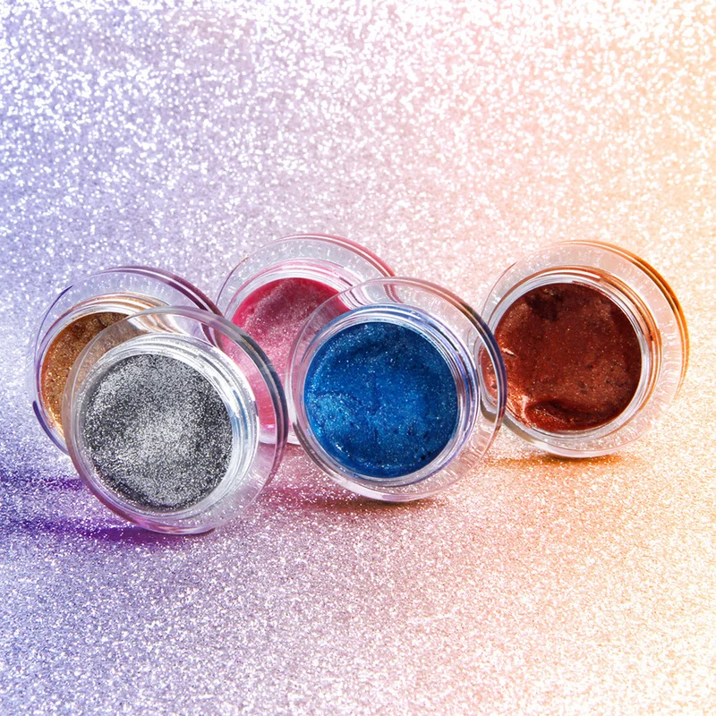 

25 Colors Lasting Brighten Jelly Eye Shadow Gel Waterproof Glitter Highlight Eye Shadow Cream Shimmer Monochrome Eyeshadow TSLM2