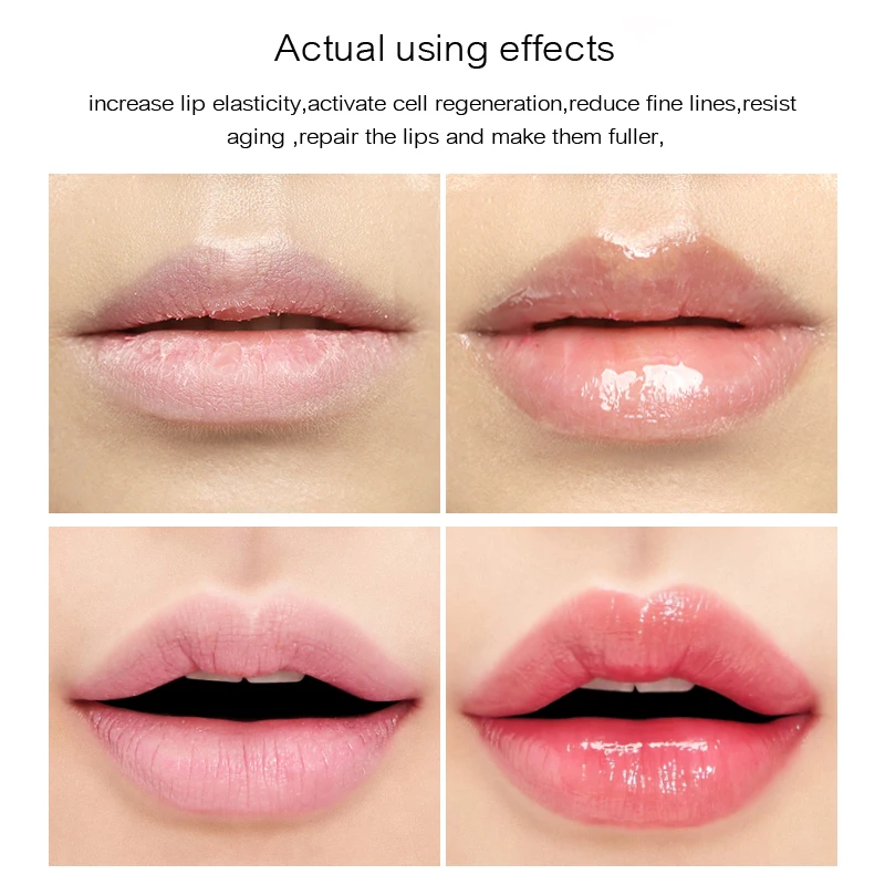 Instant Volumising Collagen Lip Plumper Oil Moisturizing Mask Reduce Lip Fine Lines Anti Aging Brighten Care 1 Instant Volumising Collagen Lip Plumper Oil Moisturizing Mask Reduce Lip Fine Lines Anti Aging Brighten Care 3