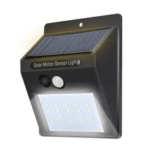 20led датчик света наружные инфракрасные Настенные светильники лужайка во дворе водонепроницаемый настенный светильник фонарь на солнечных батареях