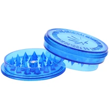 DIYWORK 1 шт. 3 слоя принадлежности для курения круглая форма пластиковый измельчитель табака травы измельчитесь специй, табака(China)