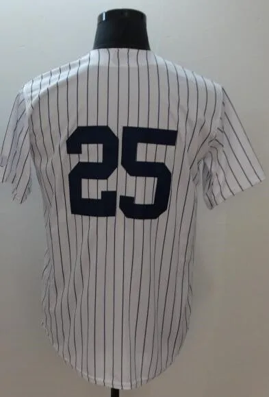 All stitched Men's player lemahieu 26 Aaron Judge 99 Derek 2 Gleyber 25 jerseys - Цвет: AS photo