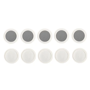 

10Pcs/Set Grey + White Reflective Nail Glitter Powder Shiny Dust Glow In The Dark for Bar Disco Sparkling Pigment Fluorescent Na