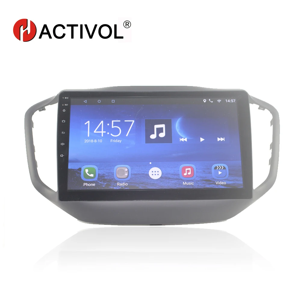 Автомобильный DVD плеер HACTIVOL 10 2 дюйма 4 ядра gps навигация 1 ГБ ОЗУ 16 Гб ПЗУ для Chery Tiggo