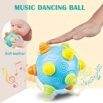 

Baby Music Shake Dancing Ball Toy Free Bouncing Sensory Developmental Ball Kids Gifts Hot Sales