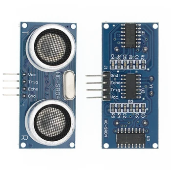 

Free shipping 100pcs Ultrasonic Module HC-SR04 Distance Measuring Transducer Sensor