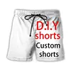 DIY Custom Design Your Own Pictures Shorts 3D Print Summer Beach Shorts Streetwear Men Quick Dry Vacation Casual Shorts 1