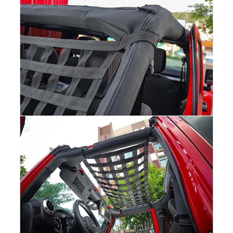 Сверхмощная грузовая крыша, мягкая крышка, кровать-гамак для Jeep Wrangler JK 07-18 V6
