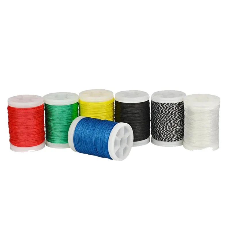 

New Bowstring Serving Thread Bow Strings Guard String Rope 0.4mm 7 Colors for Recurve Compound Bow Hunting Accessory