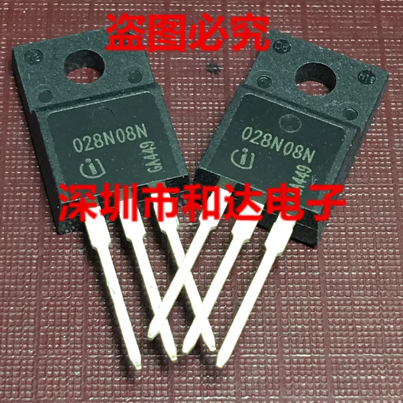 5 шт. IPA028N08N3G 028N08N TO-220F 80V 89A