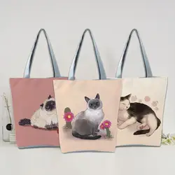 Women Tote Bag Exquisite Cute Animal Print Shoulder Bag Multifunctional Large Capacity Inner Pockets Sling Bag for Work