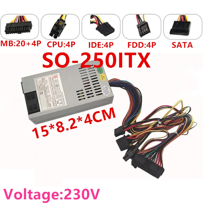 Новый оригинальный блок питания для Rosoa AIO ITX Small 1U Номинальный 150 Вт пиковый 250