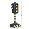Mini Traffic Signs Road Light Block with Sound LED Children Safety Kids Educational Toys Perfect Gifts 6