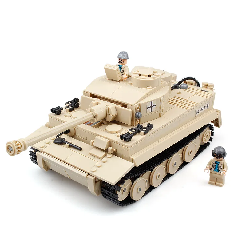 

Military Series Children Educational Building Blocks Toy Boy Assembly Assembled Plastic Building Blocks Toy Tank 82011