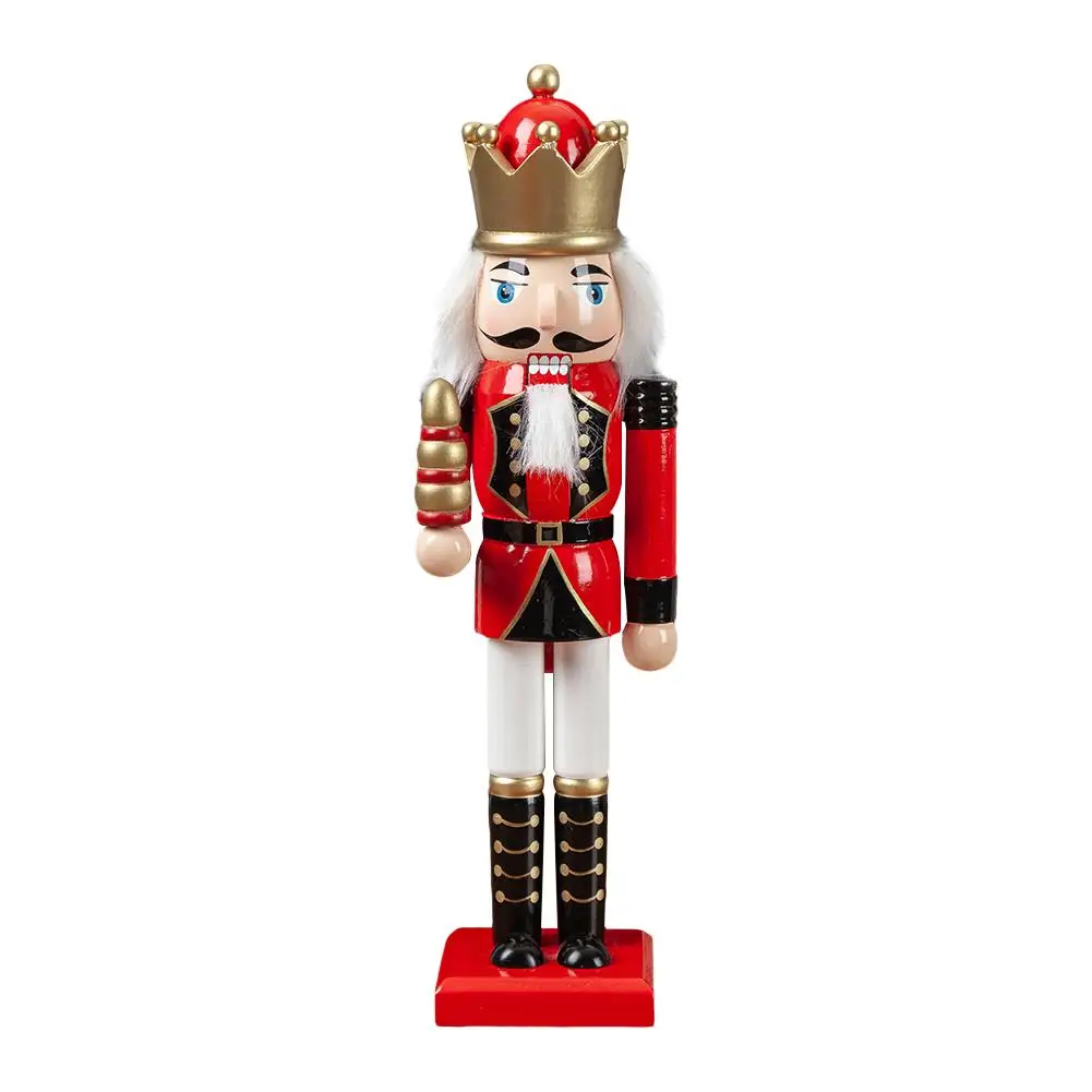 Новогоднее украшение Детская кукла 3 шт 30 см деревянный Щелкунчик солдатик украшение-куклы для подвески для рождественских украшений украшения