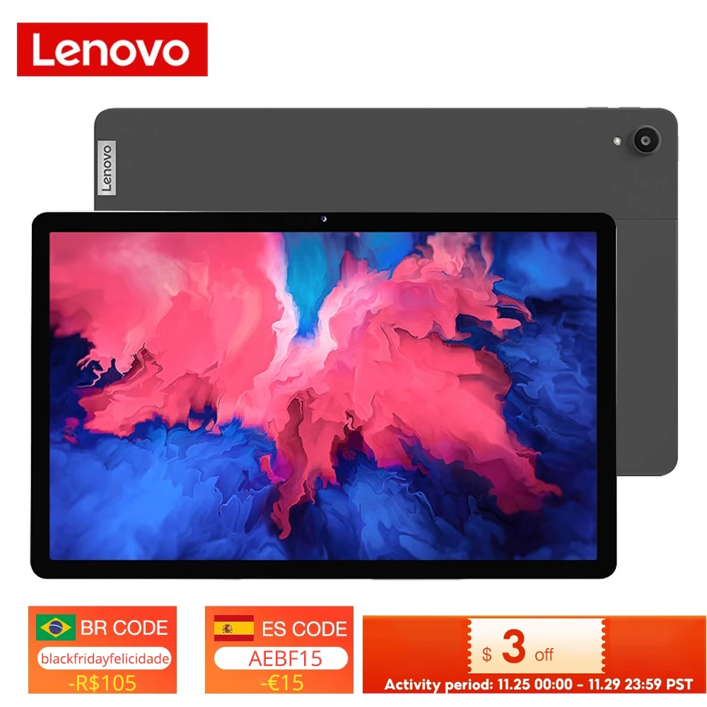 Планшет Lenovo Tab P11 Xiaoxin Pad 11 дюймов 4/6 ГБ ОЗУ 64/128 Гб ПЗУ Snapdragon 662 Android 10 | Компьютеры и