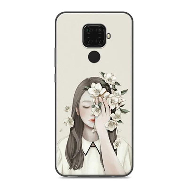 6,2" Coque корпус телефона Fundas для Huawei Nova 5i Pro Чехол Nova5iPro SPN-AL00 Мягкий Силиконовый ТПУ чехол для телефона Nova5i Pro защитные чехлы