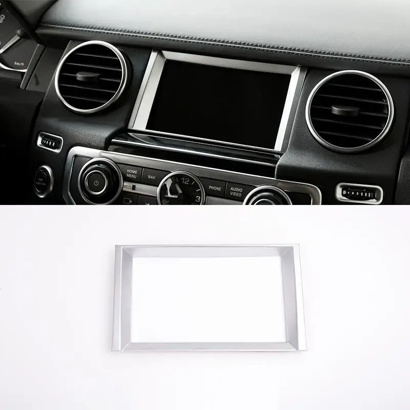 Система управления автомобилем на выходе рулевое колесо интерьер автомобиля авто стикер полосы яркие блестки 18 19 для Land Rover Discovery 4 - Название цвета: Version D
