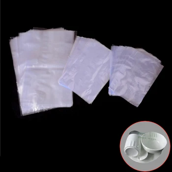

New 100Pcs/lot3 size Plastic PVC Heat Shrink Open Top Clear Cosmetics Packaging Polybag Film Storage Bag 10*15cm, 12*17cm, 15*25