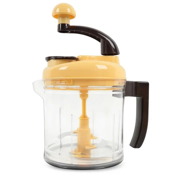 

Hand Crank Kitchen Food Chopper Meat Grinder Vegetable Cutter Blender Crusher