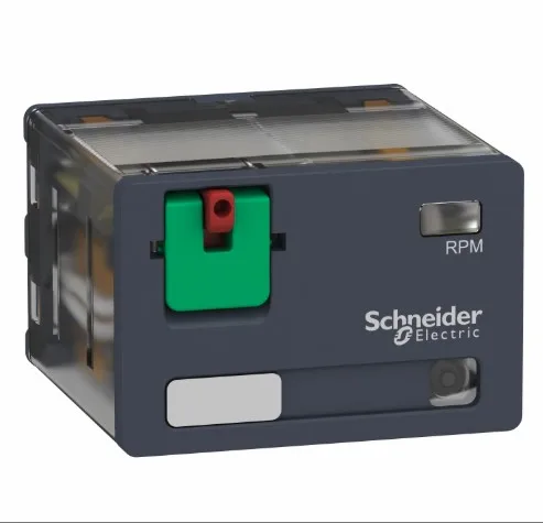 

RPM42P7 Power Plug-in Relay - Zelio RPM - 4 C/O - 230 V AC - 15 A - with LED Zelio Electromechanical Relays Original