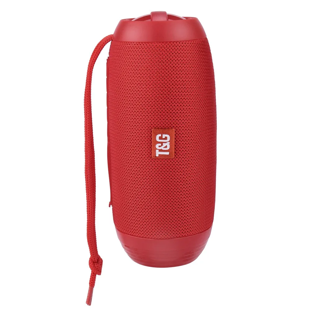 TG602 Wireless Bluetooth Speaker Rechargeable HIFI Portable  USB/TF/FM Radio Audio Wireless Speaker For Mobile Phone 1024#D