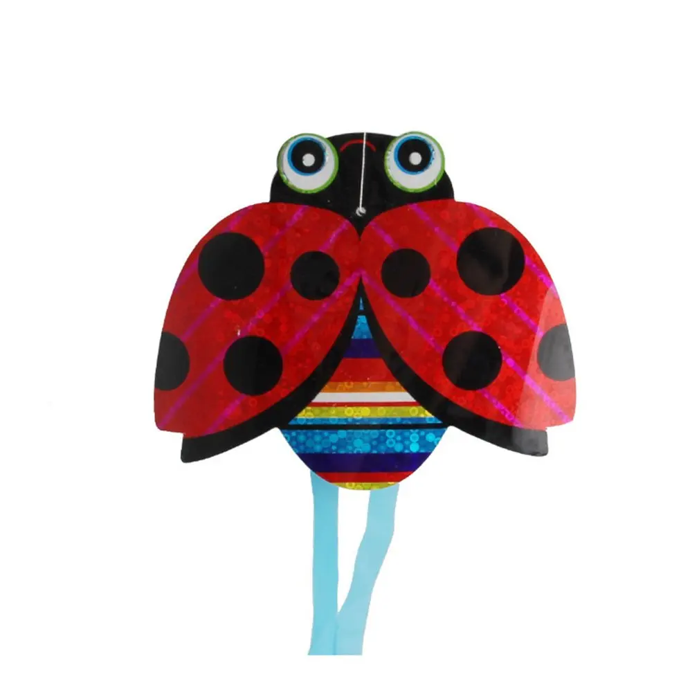 Portable Children Outdoor Parent-child Interactive Toy Cartoon Airplane Butterfly Insect Mini Kite