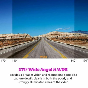 

Car Auto Dual Lens DVR 1080P Rear View Mirror Dash Cam Night Vision Camera Part
