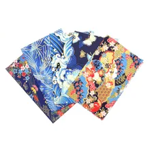 DIY 5 шт./лот 20x25 см Zephyr узор синяя серия хлопок Pur-cut Лоскутная Ткань Набор для шитья квилтинга ремесла для ручной работы