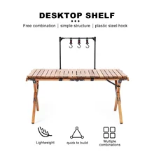 Hanging Rack Camping Storage Rack Outdoor Picnic Hook Kitchen Pot Pan Hanger Clothes Storage Rack Outdoor Tool