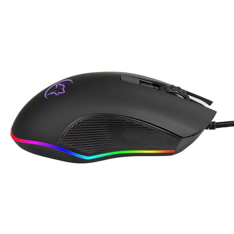G812 Game Optical Wired Mouse Colorful Breathing Light Professional Gaming Mouse X-Best