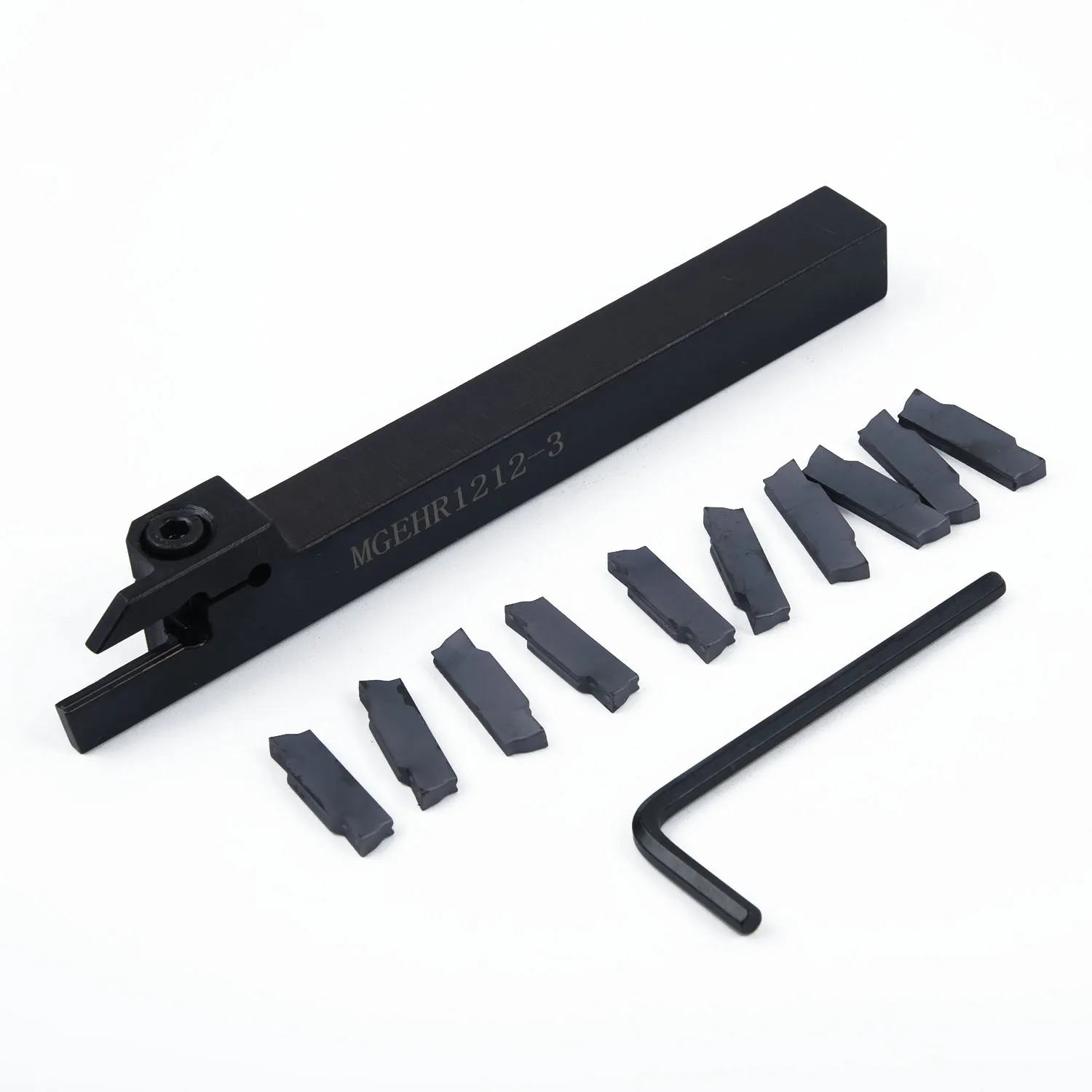 

10x MGMN300 Inserts MGEHR1212-3 Lathe Cut-Off Grooving Parting Tool Holder 10cm